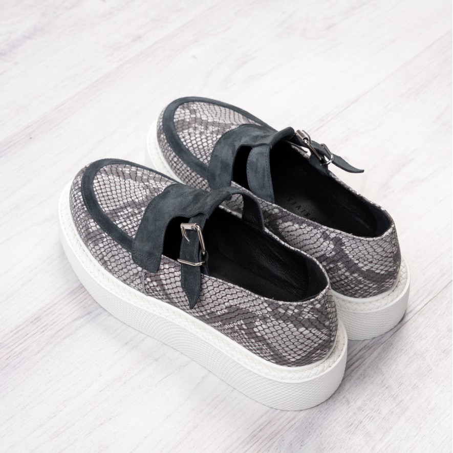     Pantofi - Celine - Snake Grey